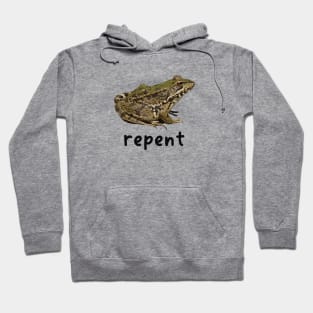 Repent Frog Unisex T-Shirt Y2K Funny Meme Shirt / Ironic Shirt / Weirdcore Clothing Hoodie